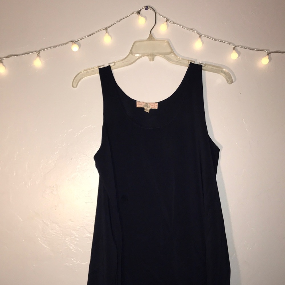 Navy blue tank